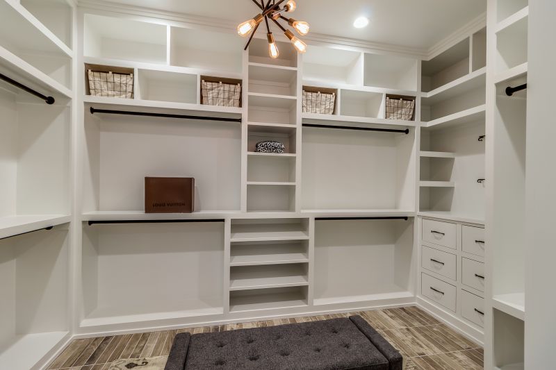Recessed Shelves for Storage